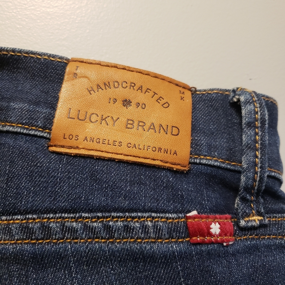 Lucky Brand Sweet' N Straight Ankle Jeans Size 6/28 - Picture 8 of 13